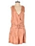 3.1 Phillip Lim 100% Silk Solid Orange Romper Size 4 - photo 1
