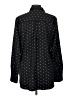 Gap 100% Polyester Polka Dots Black Long Sleeve Blouse Size M - photo 2