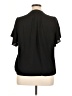 Nine Britton 100% Polyester Black Short Sleeve Blouse Size XL - photo 2