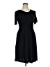 DouBCQ Solid Black Casual Dress Size XL - photo 1
