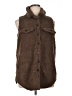 Unbranded 100% Polyester Brown Faux Fur Vest Size XL - photo 1