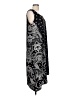 Chico's Paisley Black Casual Dress Size Lg (2) - photo 4