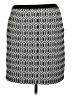 Rafaella Chevron-herringbone Black Casual Skirt Size XL (petite) - photo 2