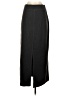 Dakini Solid Black Formal Skirt Size S - photo 2
