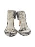 Stuart Weitzman Animal Print Ivory Heels Size 8 1/2 - photo 2