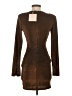 Kittenish Metallic Brown Cocktail Dress Size S - photo 2