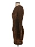 Kittenish Metallic Brown Cocktail Dress Size S - photo 5