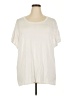 Torrid Ivory Short Sleeve Top Size 4X Plus (4) - photo 1