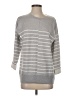 Vince. Stripes Gray Pullover Sweater Size XS - photo 1