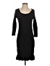 W by Worth 100% Polyester Black Casual Dress Size P (petite) - photo 1