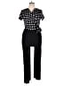 Tash + Sophie Polka Dots Black Jumpsuit Size 12 - photo 1