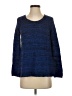 Maje Tweed Blue Pullover Sweater Size Sm (1) - photo 1