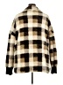 Lularoe 100% Polyester Plaid Ivory Faux Fur Jacket Size 24 - 26 - photo 2