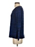 Maje Tweed Blue Pullover Sweater Size Sm (1) - photo 5
