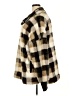 Lularoe 100% Polyester Plaid Ivory Faux Fur Jacket Size 24 - 26 - photo 5