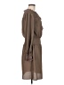 Lands' End 100% Polyester Brown Casual Dress Size 6 - photo 4