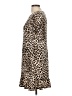 MSK Animal Print Brown Casual Dress Size L (petite) - photo 5