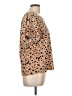 Shein Brown Short Sleeve Blouse Size L - photo 4