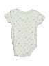 Little Beginnings Ivory Short Sleeve Onesie Size 0-3 mo - photo 2