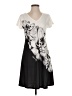 Unbranded Graphic Ivory Casual Dress Size S - photo 1