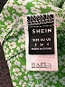 Shein 100% Polyester Print Green Casual Skirt Size 4 - photo 4