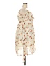 Simplee Floral Ivory Cocktail Dress Size 2X - photo 4