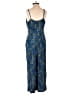 Free People 100% Viscose Paisley Blue Jumpsuit Size 2 - photo 2