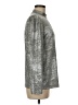 Anne Klein Metallic Silver Turtleneck Sweater Size M - photo 4