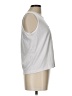 Christopher & Banks Silver Sleeveless T-Shirt Size L - photo 4