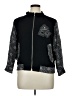 Assorted Brands Graphic Black Track Jacket Size 1X (estimated) - photo 1