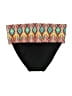 Point Conception Argyle Black Swimsuit Bottoms Size S - photo 1