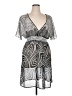 Maurices Paisley Silver Cocktail Dress Size 16 (1) - photo 1