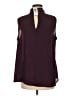 Torrid 100% Polyester Burgundy Sleeveless Blouse Size Med Plus (00) - photo 2
