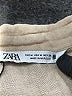 Zara Tan 3/4 Sleeve Button-Down Shirt Size M - photo 7