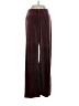 Mango Burgundy Casual Pants Size XS - photo 1