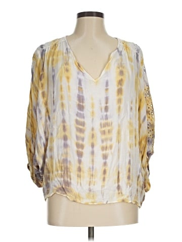 Young Fabulous & Broke 3/4 Sleeve Blouse (view 1)