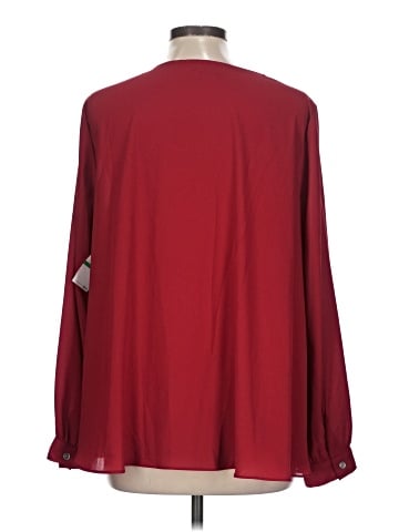 Karen Kane Long Sleeve Blouse (view 2)