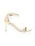 Stuart Weitzman Metallic Ivory Gold Heels Size 9 - photo 1