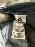 Adidas 100% Polyester Gray Track Jacket Size 5 - photo 3
