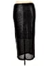 Forever 21 Plus 100% Nylon Metallic Black Formal Skirt Size 3X - photo 2
