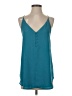 Ann Taylor LOFT 100% Polyester Teal Sleeveless Blouse Size S - photo 1
