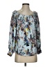 Karen Kane Blue 3/4 Sleeve Blouse Size S - photo 1