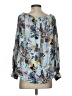 Karen Kane Blue 3/4 Sleeve Blouse Size S - photo 2