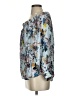 Karen Kane Blue 3/4 Sleeve Blouse Size S - photo 5
