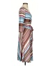 Max and Cleo Stripes Brown Casual Dress Size S - photo 4