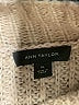 Ann Taylor Color Block Tan Pullover Sweater Size XL - photo 7