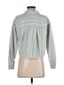 Madewell Stripes Green Long Sleeve Blouse Size XXS - photo 2