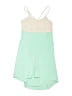 Assorted Brands Color Block Green Dress Size 12 - photo 1