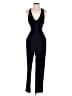 Lush Solid Black Jumpsuit Size S - photo 1