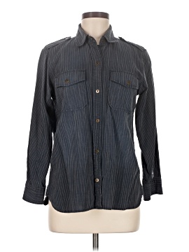 Current/Elliott Long Sleeve Button Down Shirt